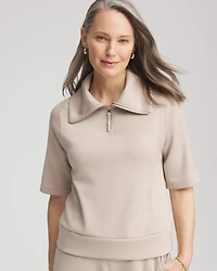 Zenergy® Scuba Half-Zip Top