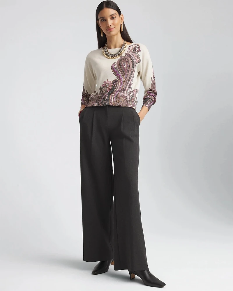Pleated Trouser Pants