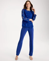 Travelers™ Collection Macramé Lace Jacket