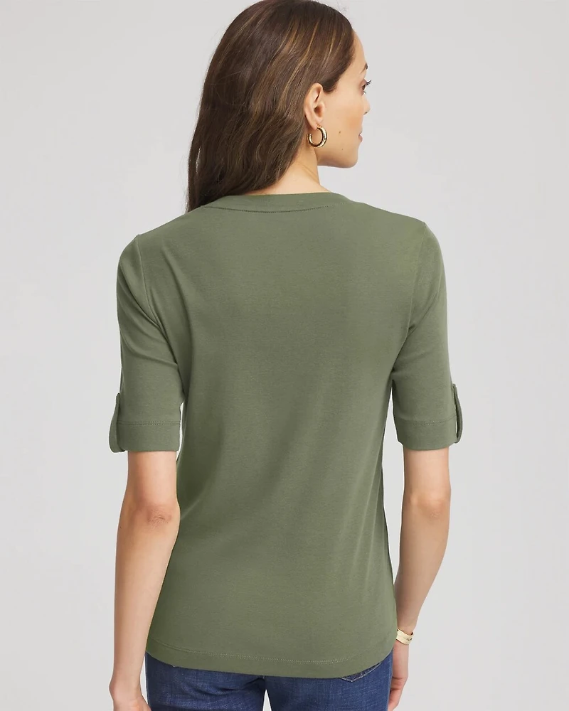 Everyday V-Neck Pima Tee