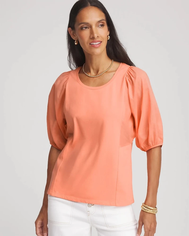 Dolman Sleeve Knit Top