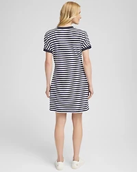 Zenergy® Stripe Twist Front Dress