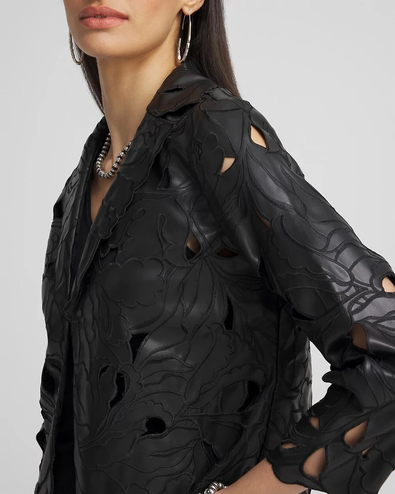 Travelers™ Collection Faux Leather Cutwork Blaze