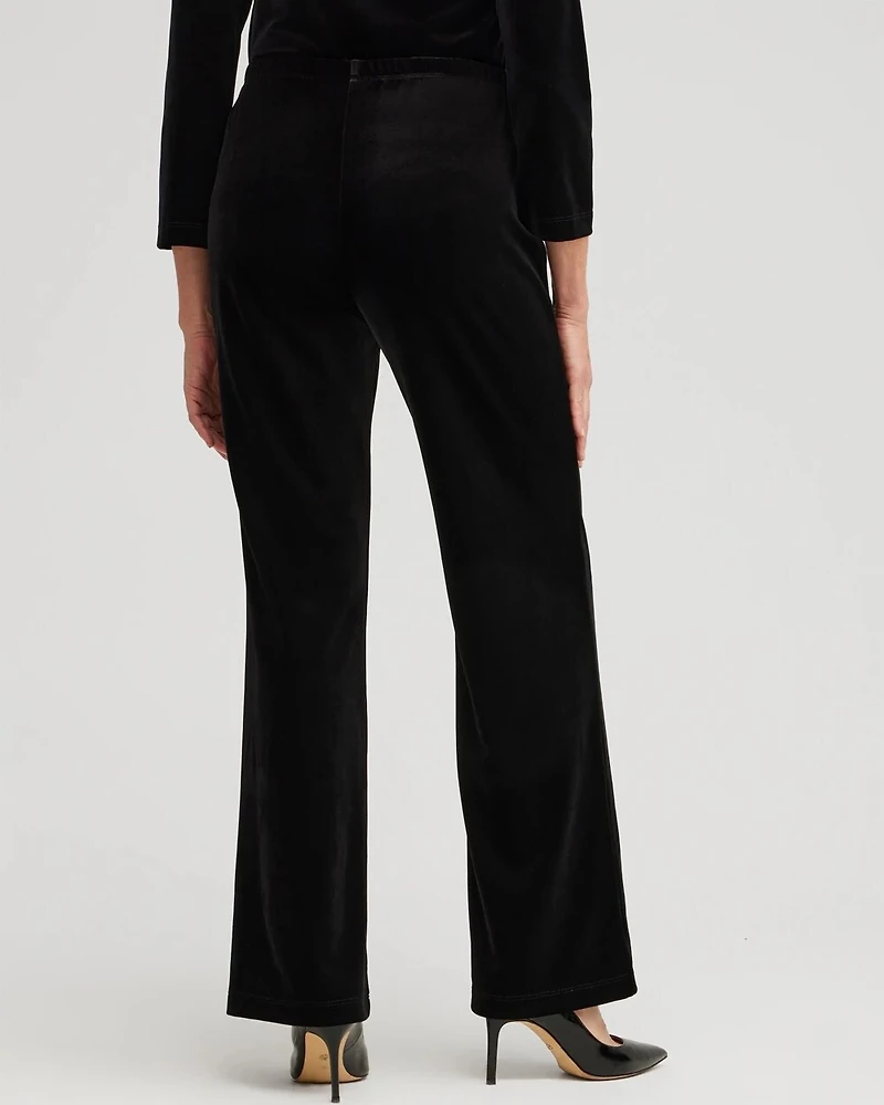 Travelers Collection Velvet No Tummy Pants