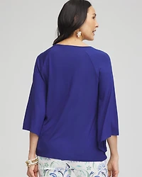 Touch of Cool™ Angel-Sleeved Blouse