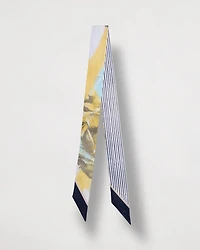 Striped Skinny Scarf