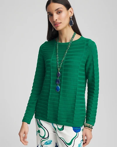 Boat Neck Pullover Sweater