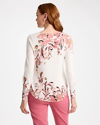 Ella V-Neck Pullover Sweater