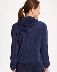 Zenergy® Micro Plisse Hooded Jacket