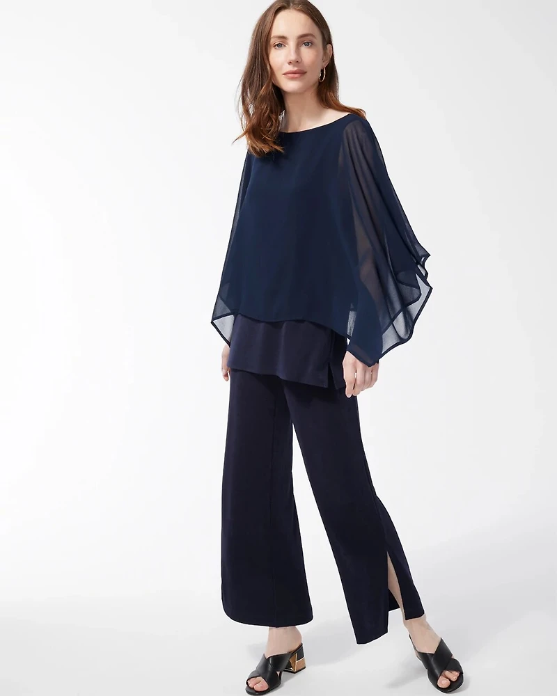 Travelers™ Chiffon Layered Top