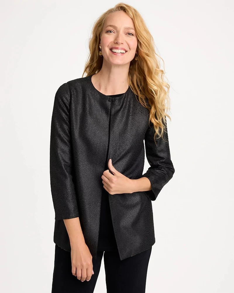 Travelers™ Collection Leopard Crushed Jacket