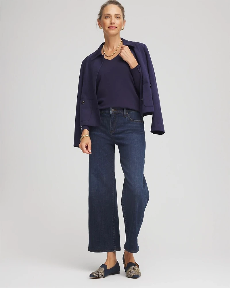 Ella V-Neck Pullover Sweater