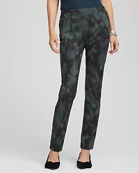 Brinkly Blur Juliet Slim Ankle Pants