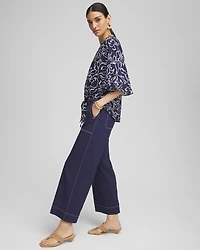 Petite Brigitte™ Utility Wide-Leg Cropped Pants