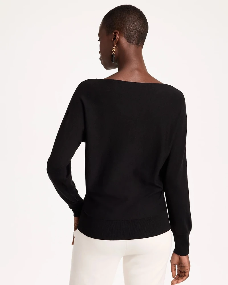Embroidered Ella Pullover Sweater