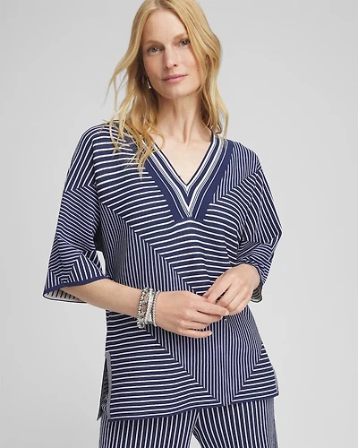 Stripe Pullover Sweater