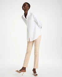 Striped Brigitte™ Slim Pull-On Ankle Pants