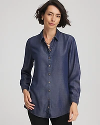 Tencel™ Classic-Fit Denim Tunic