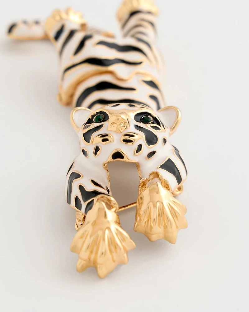 Tiger Brooch