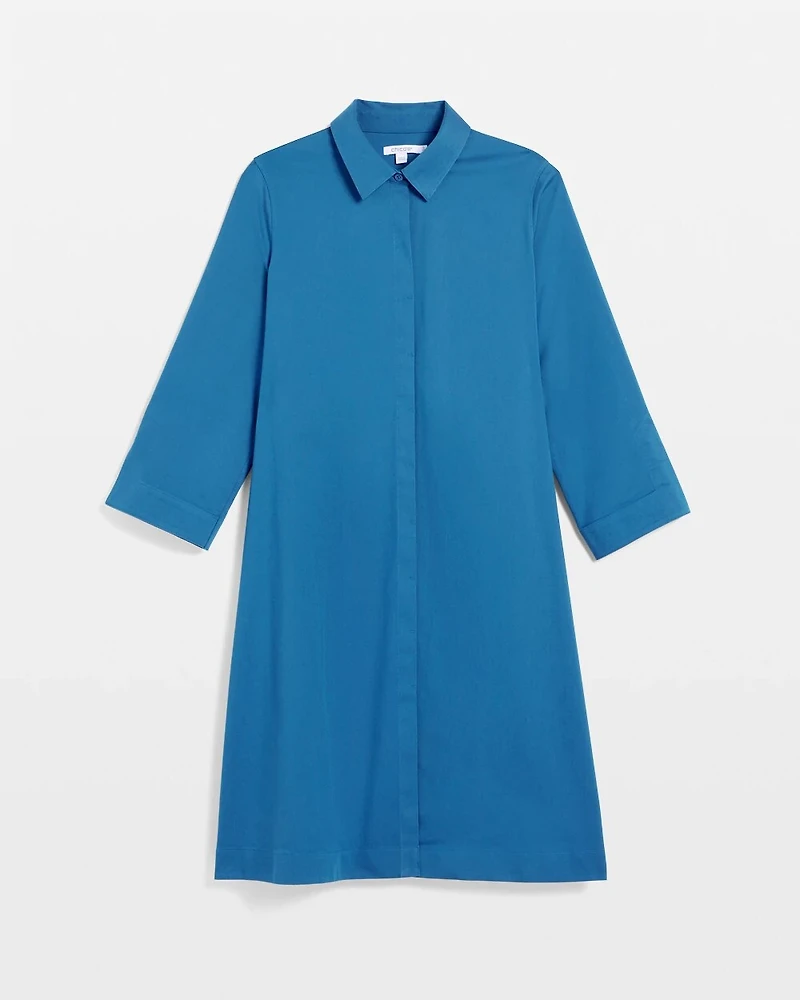 No Iron™ Shirt Dress
