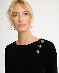 Travelers™ 3/4 Flutter Sleeve Pullover