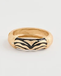 Tiger Hinge Cuff Bracelet