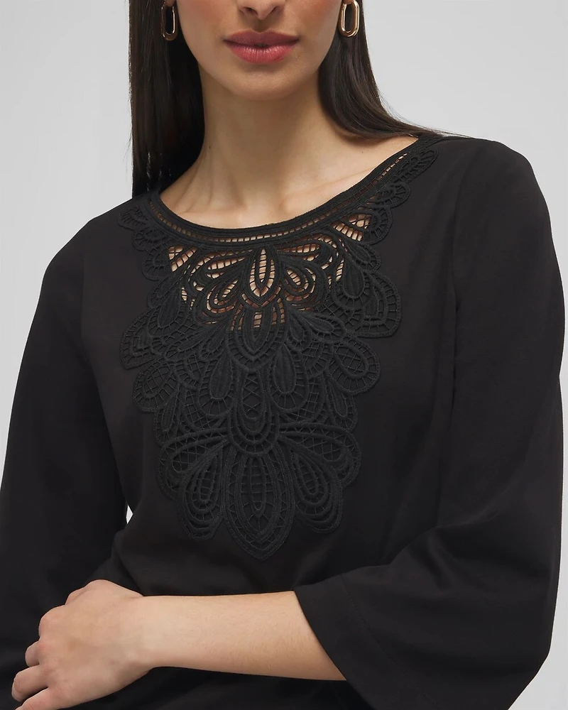 Lace Inset Top