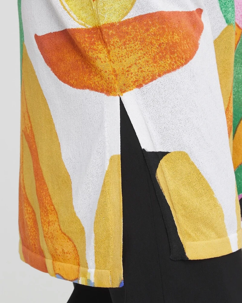 Summer Romance Tropical Midi Cardigan