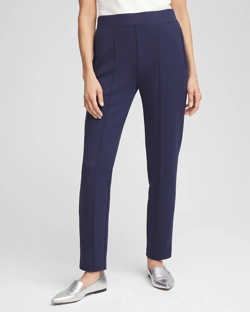 Zenergy® Double-Knit Ankle Pants