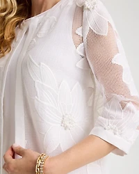 Travelers™ Collection Floral Applique Jacket