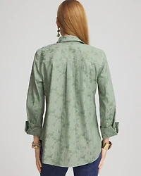 No Iron™ Jacquard Shirt