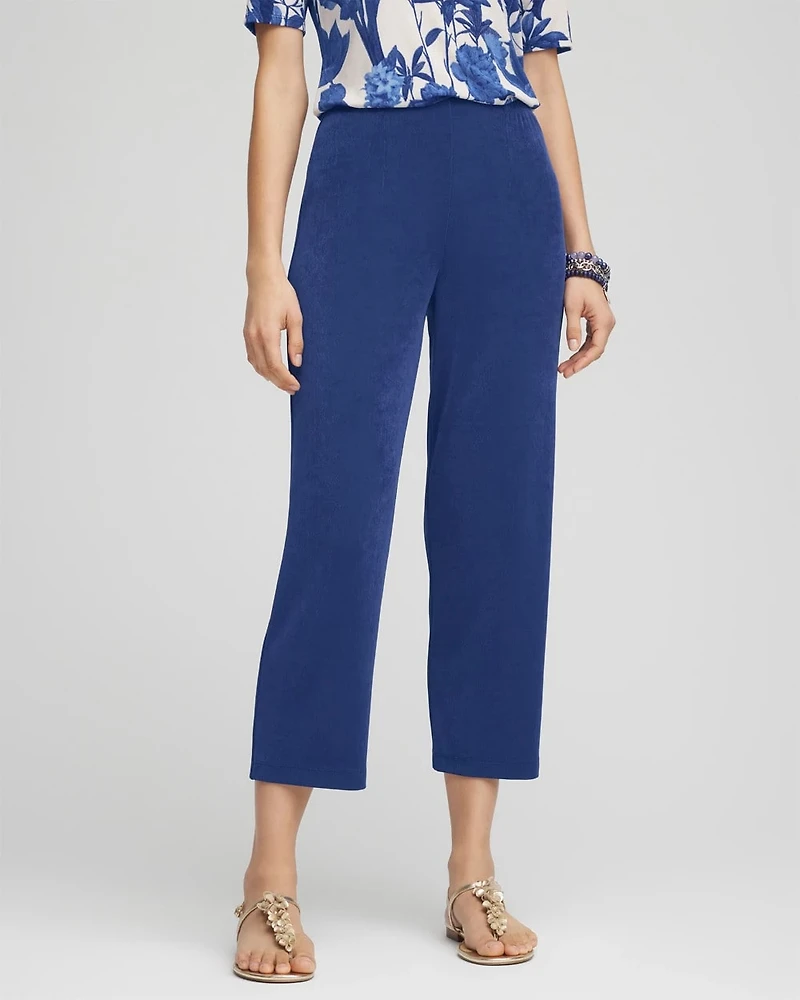 Travelers™ No Tummy Cropped Pants