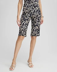 Travelers™ Leaf Print Bermuda Shorts
