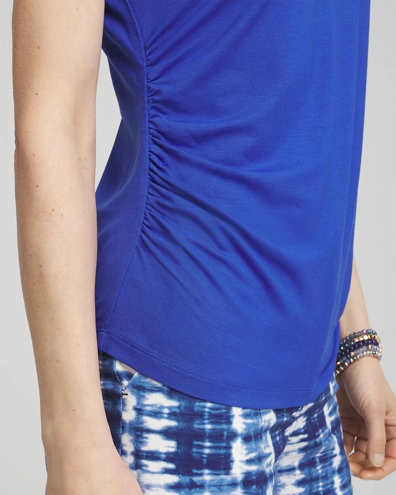 Cap Sleeve Dolman Tee