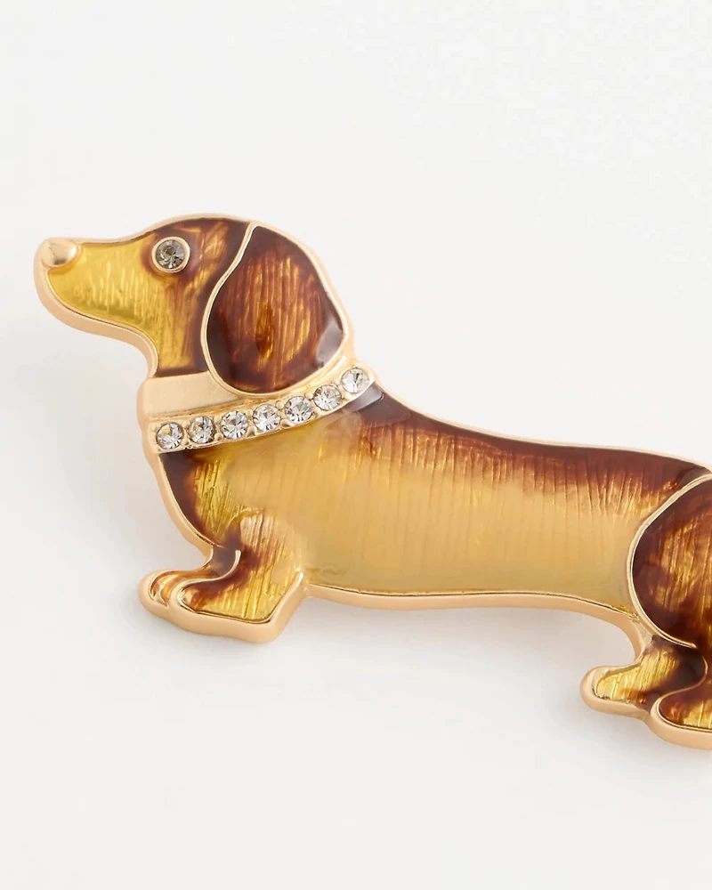 Dachshund Brooch
