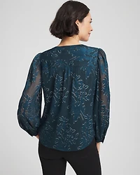 Novelty Texture Blouse