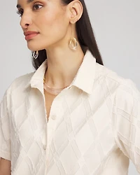 Diamond Jacquard Shirt