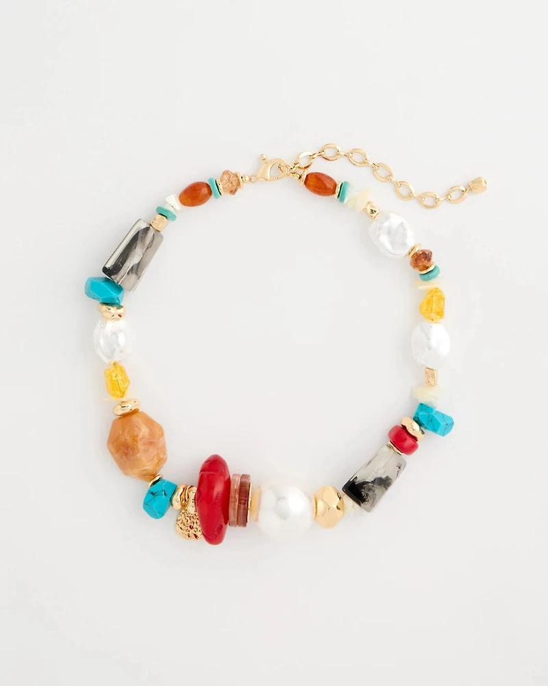 Chico's Originals Short Beaded Necklace
