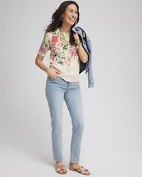 Garden Crewneck Pullover Sweater