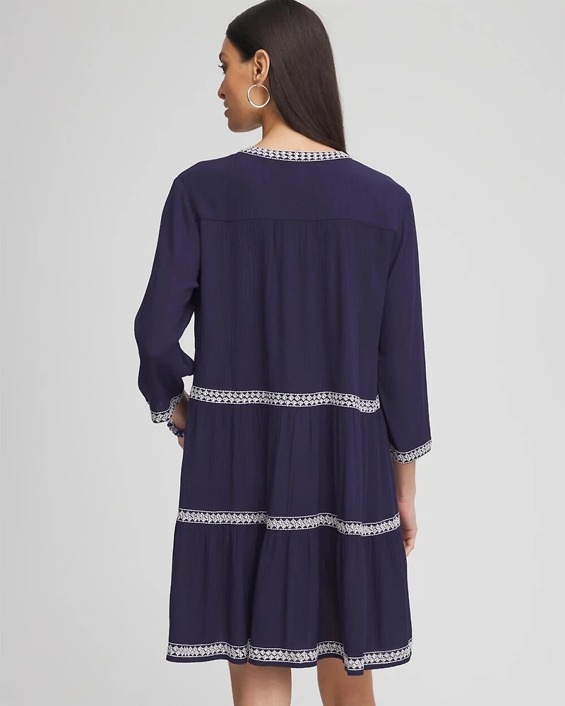 Chico's Beach Swimsuit Cover-Up Dress