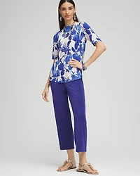 Travelers™ Wildflower Elbow-Sleeved Top