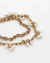 Modern Pearl Clusters Choker Necklace