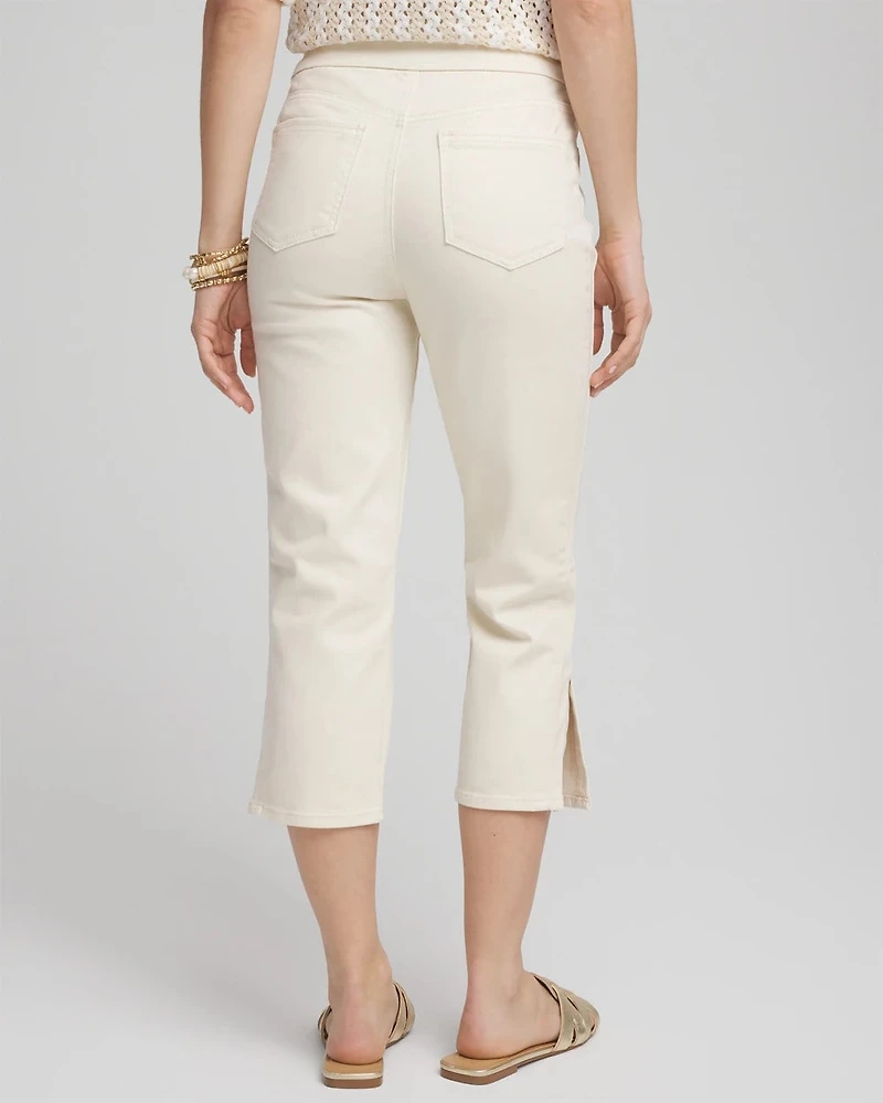 19" Pull-on Capri Jeans