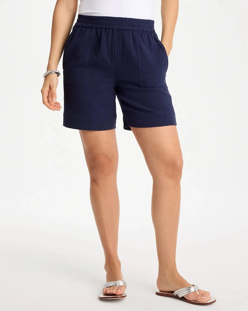 Gauze Cotton Shorts