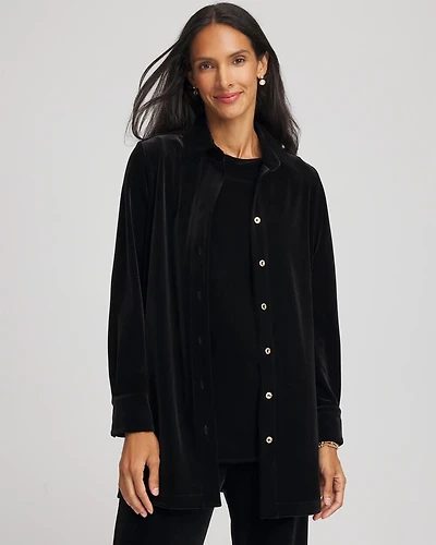 Travelers™ Velvet Button-Down Shirt