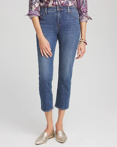 Girlfriend Slim Cropped Jeans