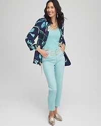 Girlfriend Cropped Jeans