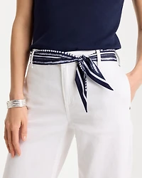 Printed Skinny Scarf