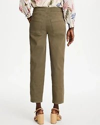 Cotton Twill Barrel Pants