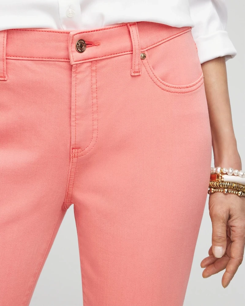 Girlfriend Fray Hem Kick Flare Jeans